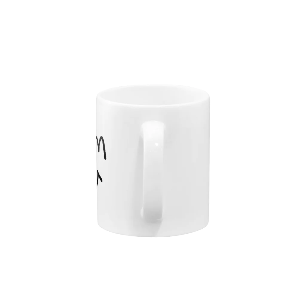 山口県タベスタグラムの仲良し家族。【mom】 Mug :handle