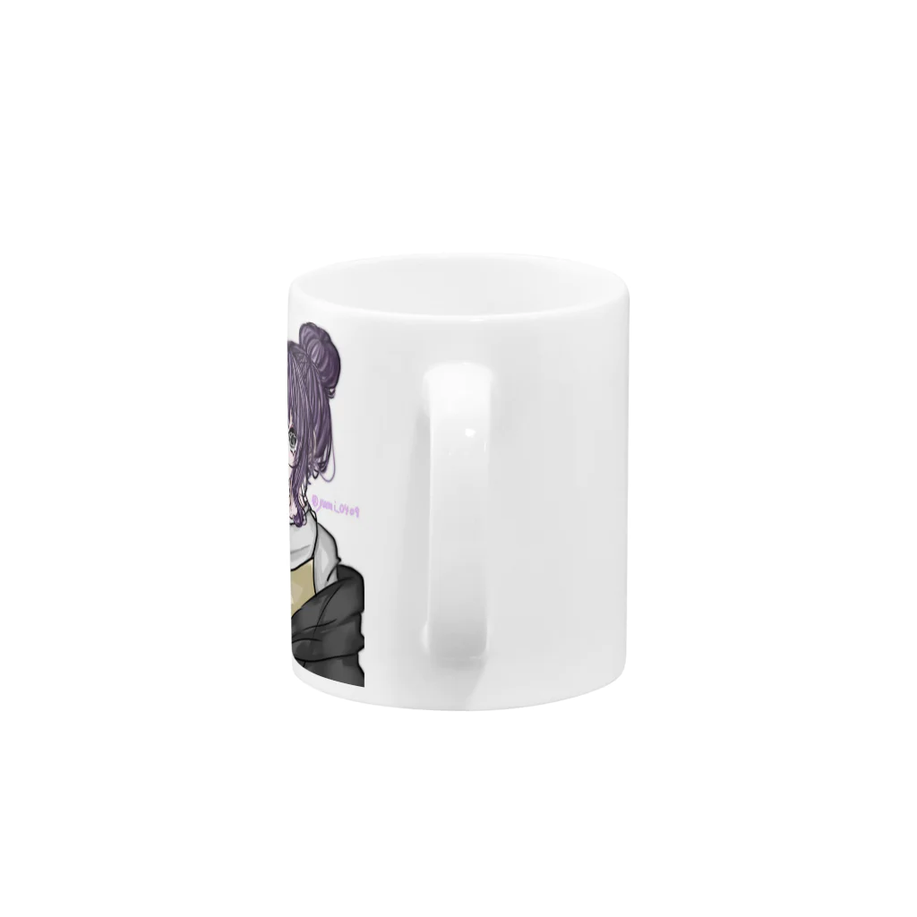 やみのお団子少女 Mug :handle