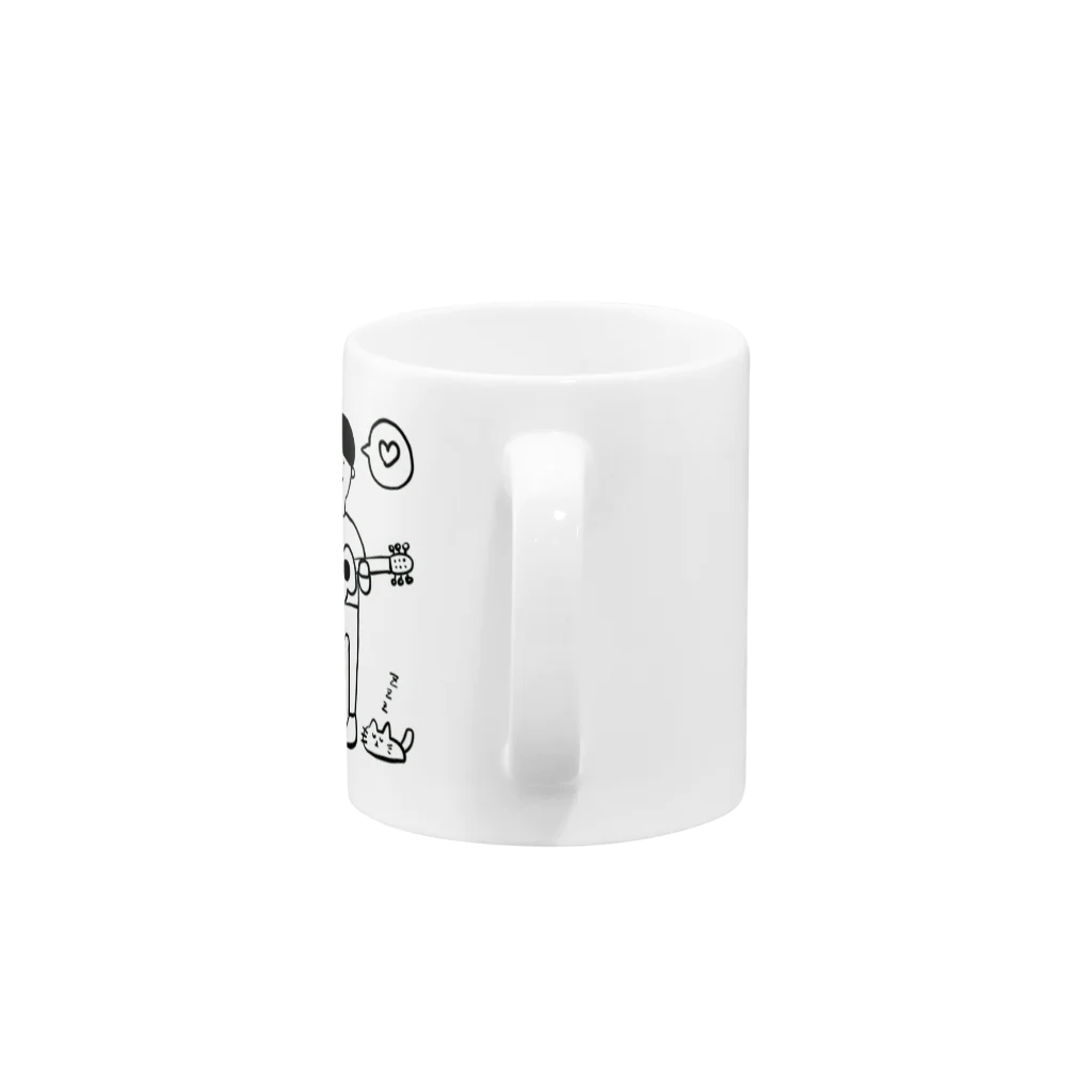 C-BOOKS & RECORDS のたまには君に歌をあげるよ Mug :handle