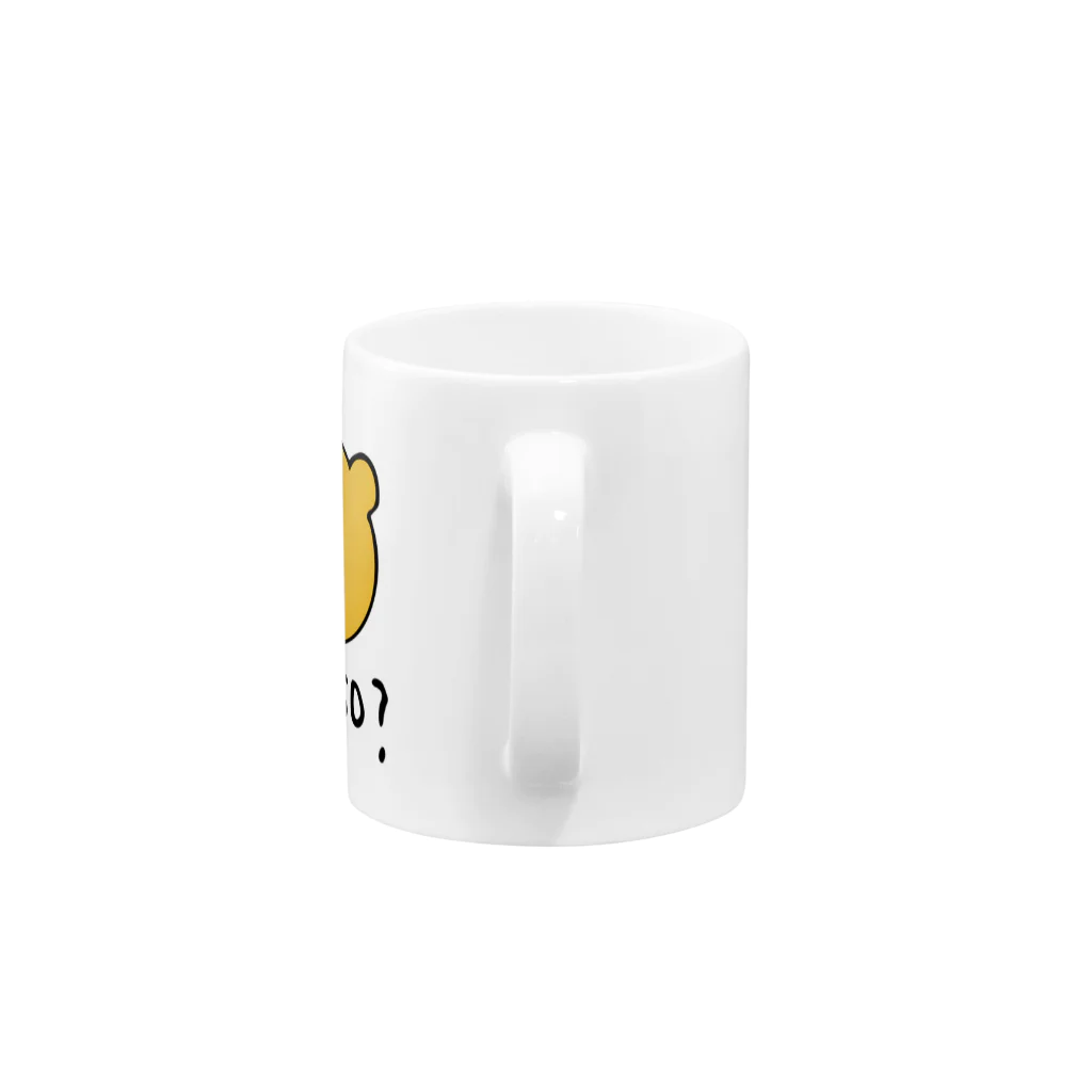 Kousuke HattaのUSOUSO_YELLOW Mug :handle