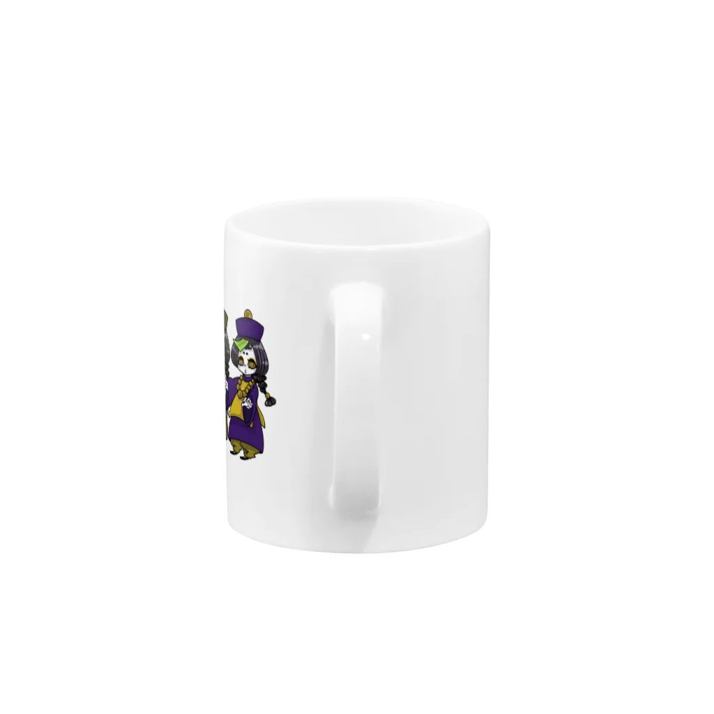 血まめ天国ショップの殭屍ちゃん Mug :handle