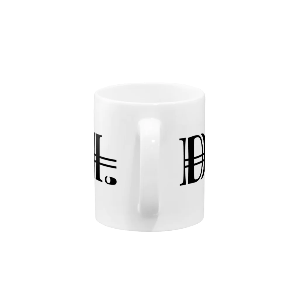 DASHのD.A.S.H.ロゴ① Mug :handle