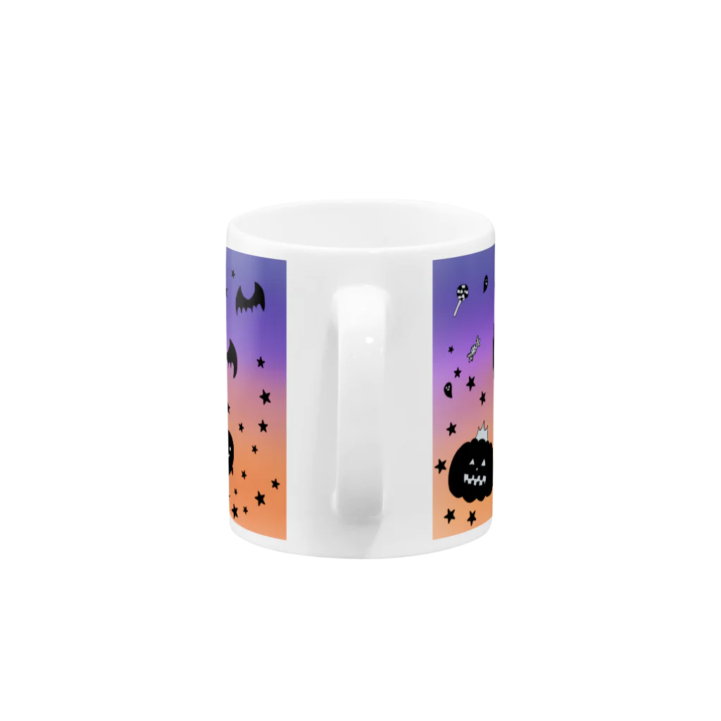 Je te veuxのおばけパレード グラデ空 Mug :handle