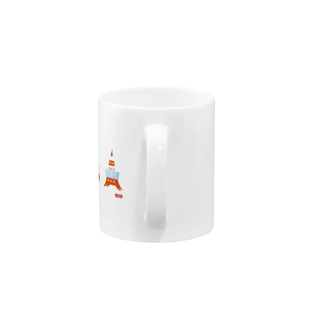 Wooofyのたわーくん Mug :handle