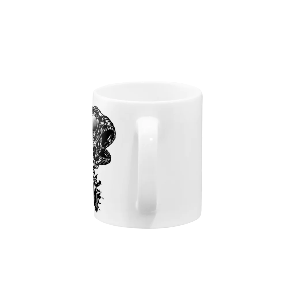 TOMOKUNIのAnimalia Kinky “ Black Bass ” Mug :handle