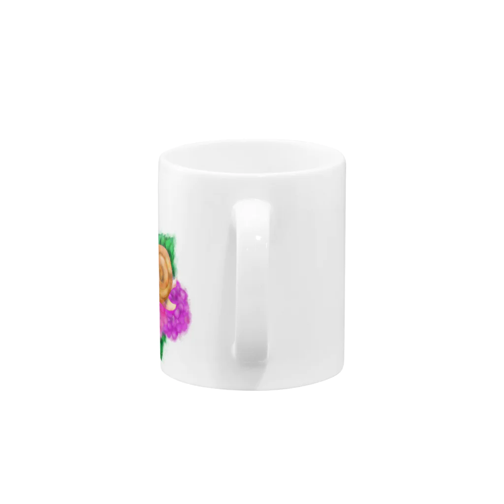 ゆ〜☆たんの紫陽花 Mug :handle