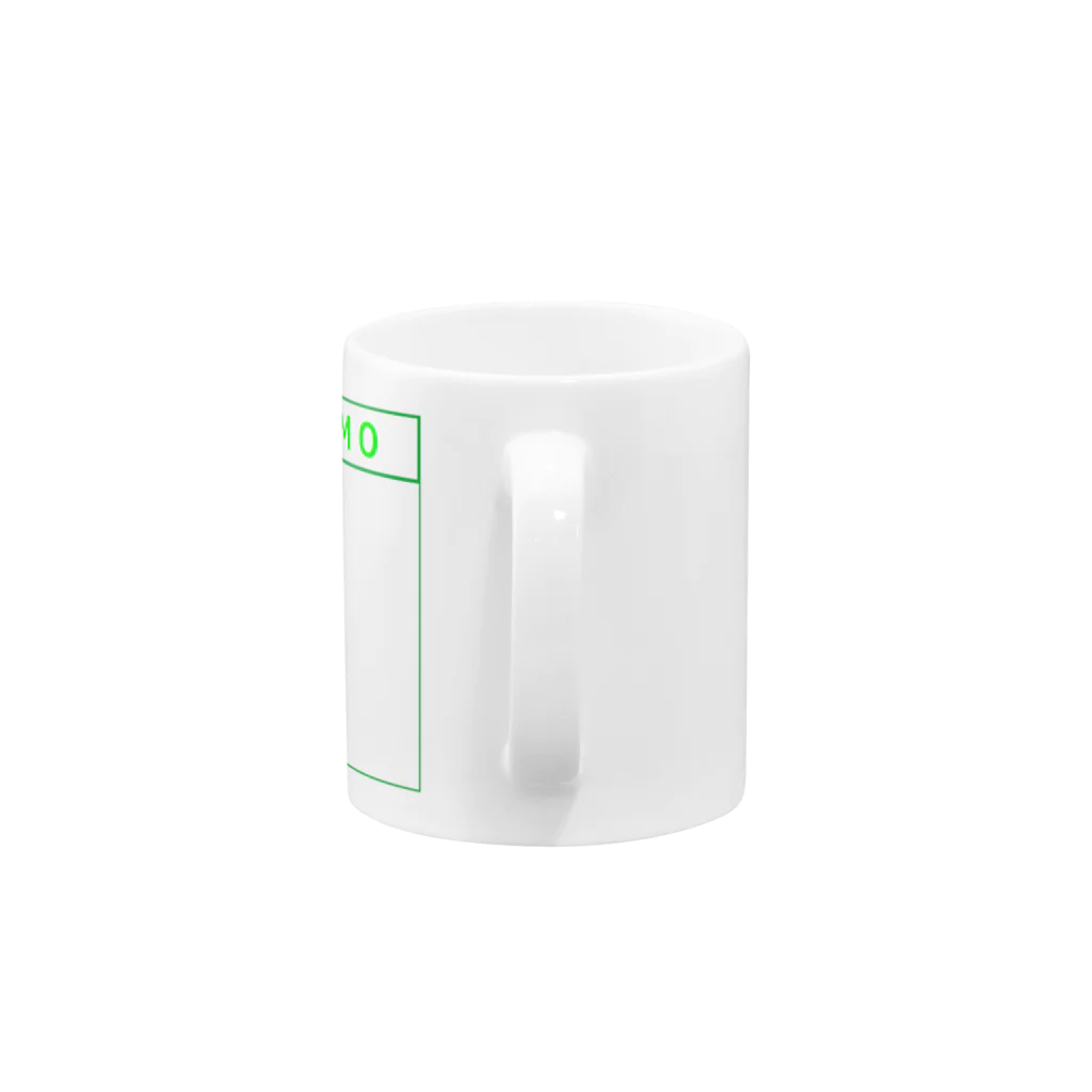 TUKEのいつでもＭＥＭＯ Mug :handle