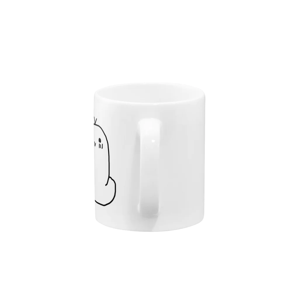 pomuのいもべびーとはっぱ Mug :handle