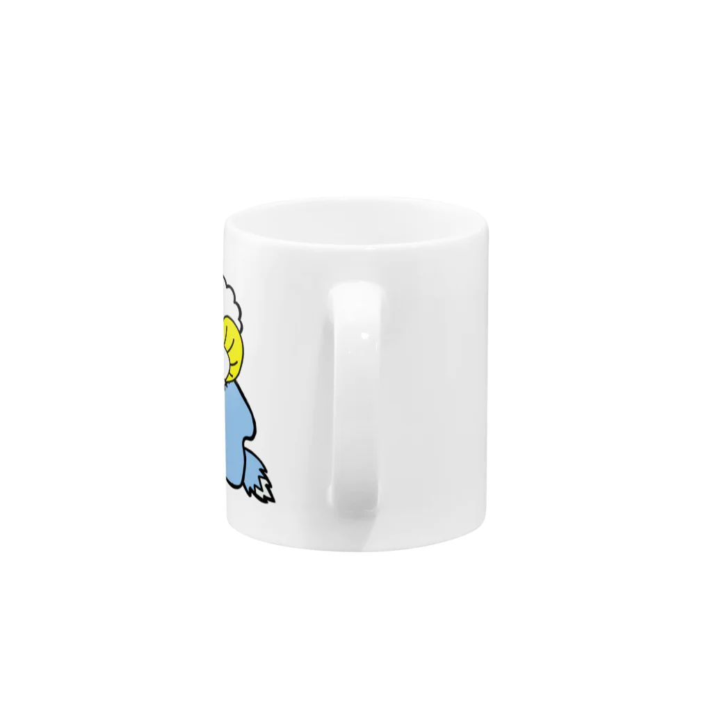 aoki1goのオオカミの皮を被ったヒツジ Mug :handle