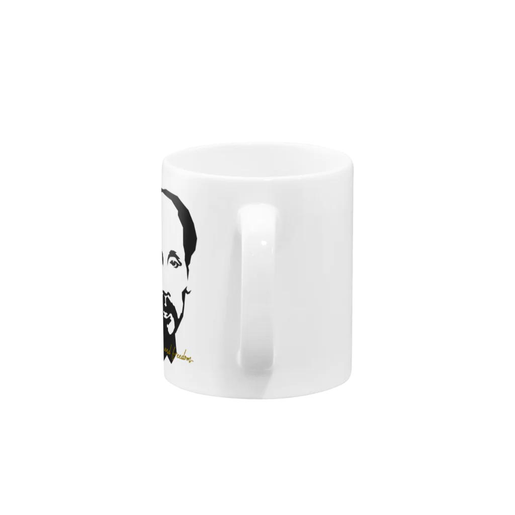 JOKERS FACTORYのHO CHI MINH Mug :handle