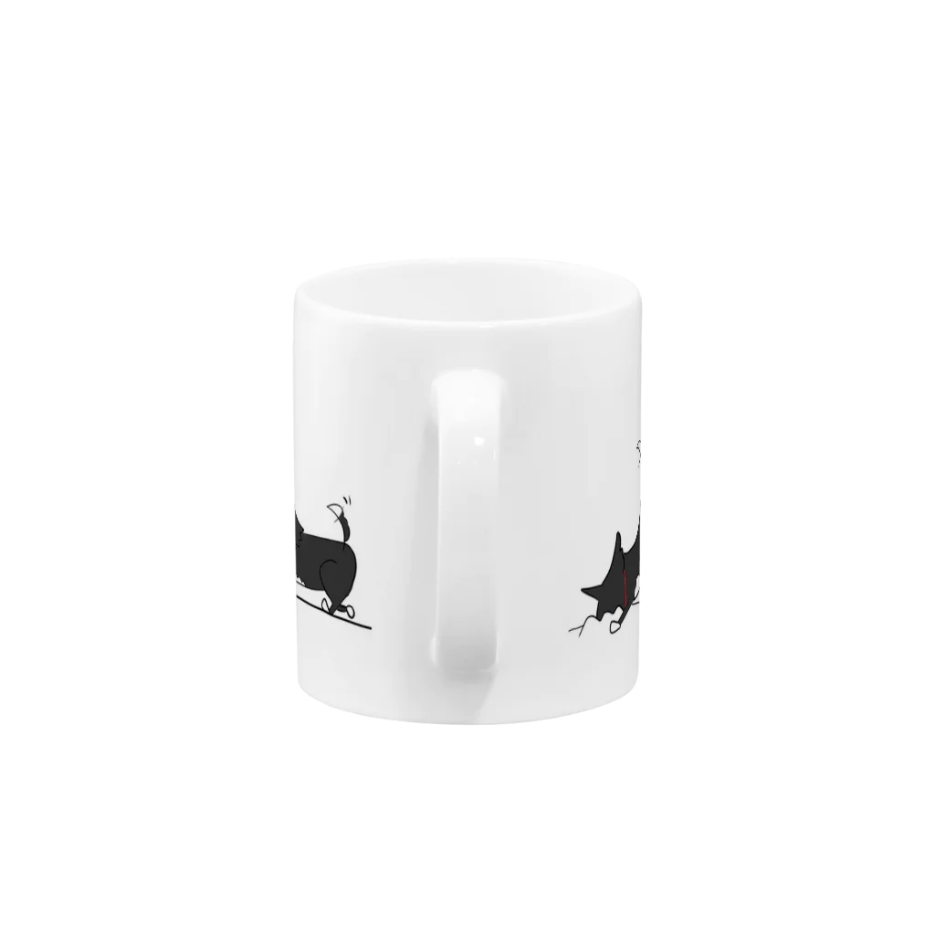 ピースの家族のピースのマグカップ Mug :handle