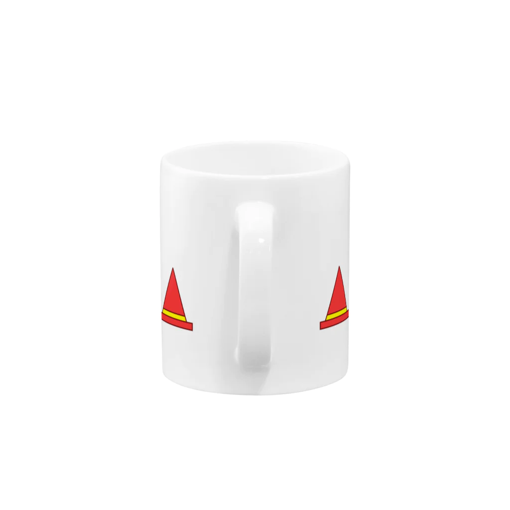 tk_mt_の三角コーン Mug :handle