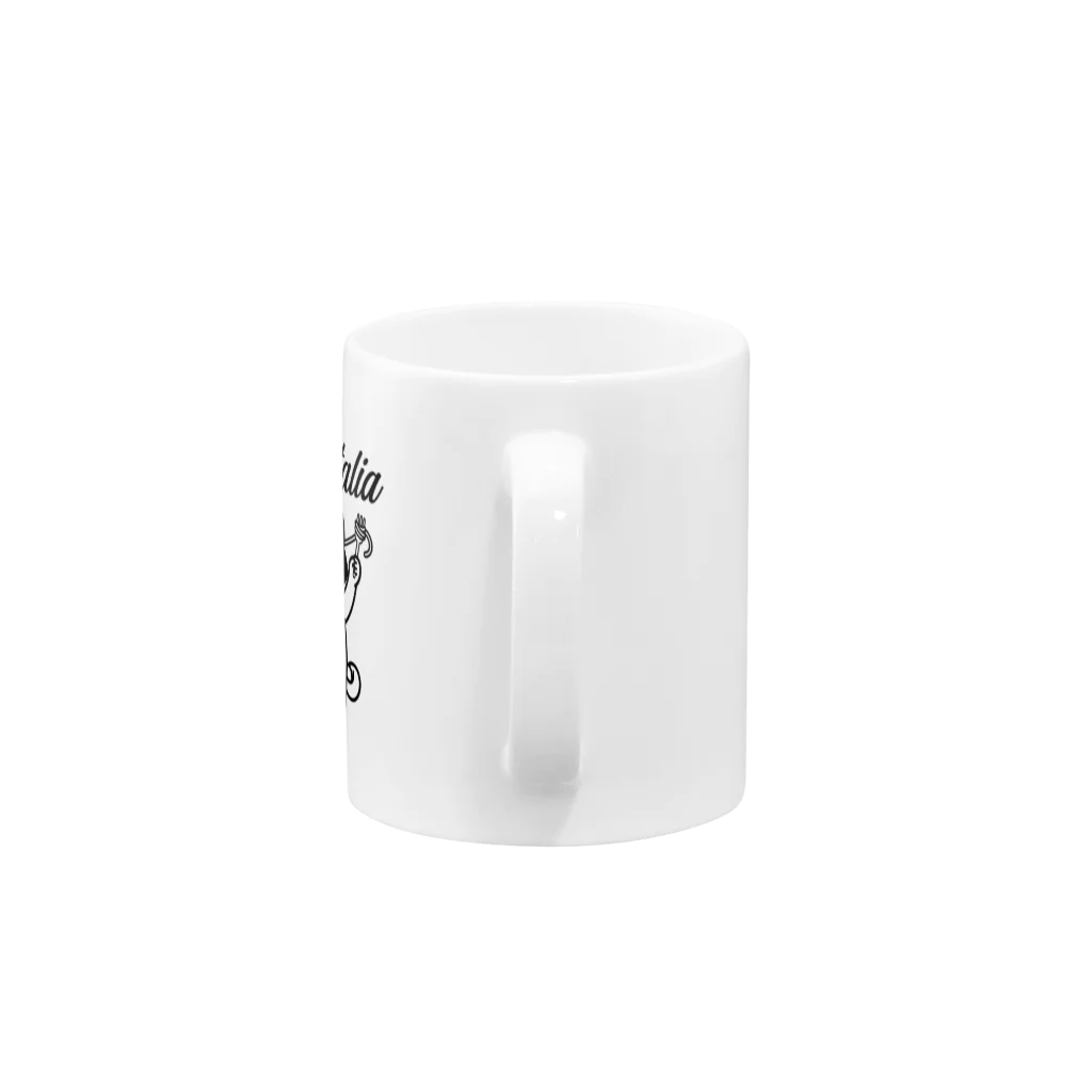 チャーナのアイテムショップのチャナタリア Mug :handle