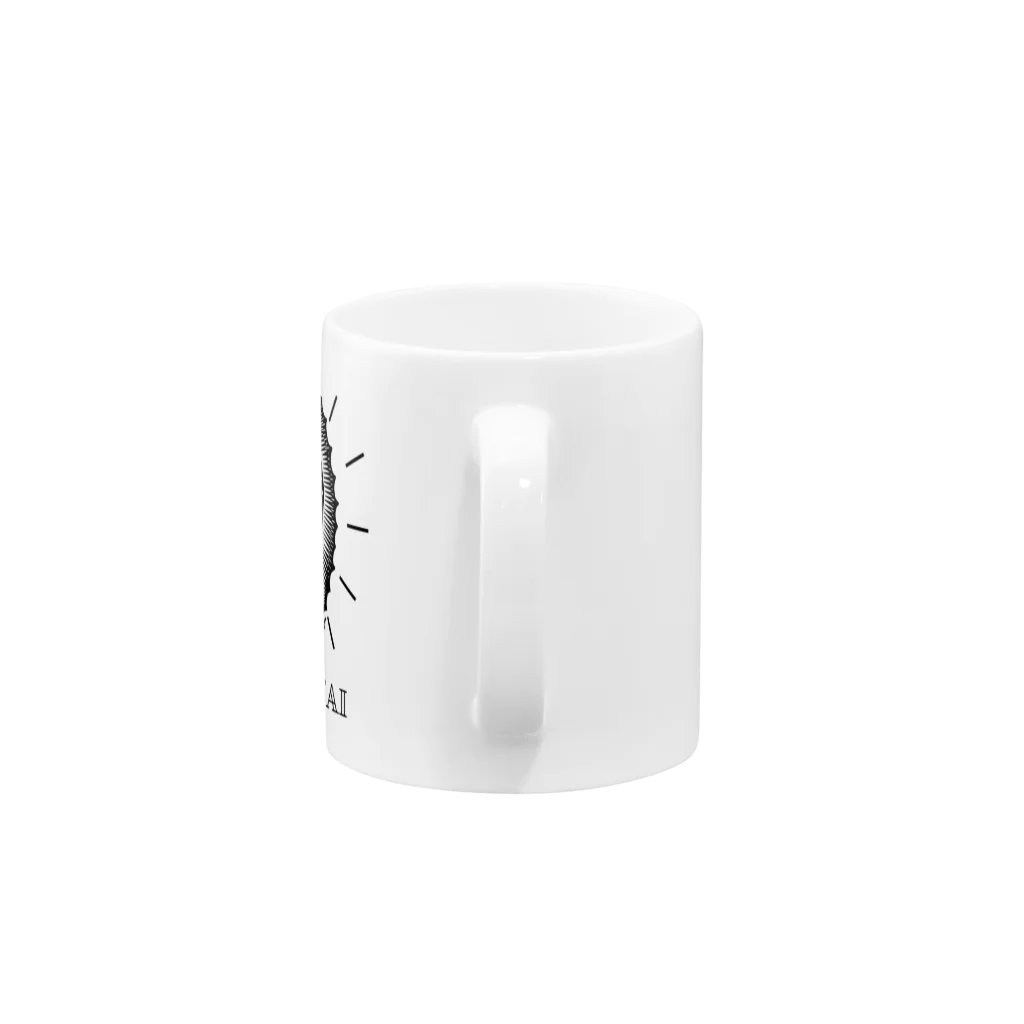 MOTECHRIのMOTETAI Mug :handle