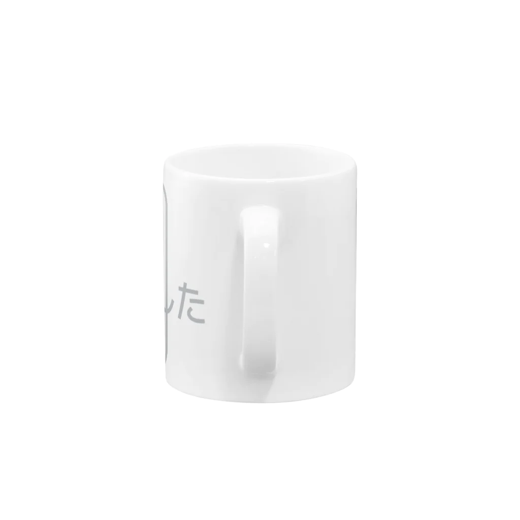 FUNNY JOKESのCSS完全に理解した 銀色ロゴ Mug :handle