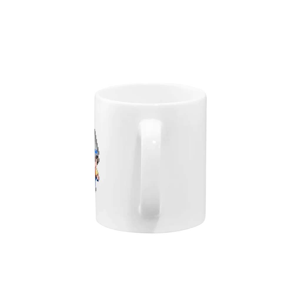 ドット絵ショップのバケツボーイ Mug :handle