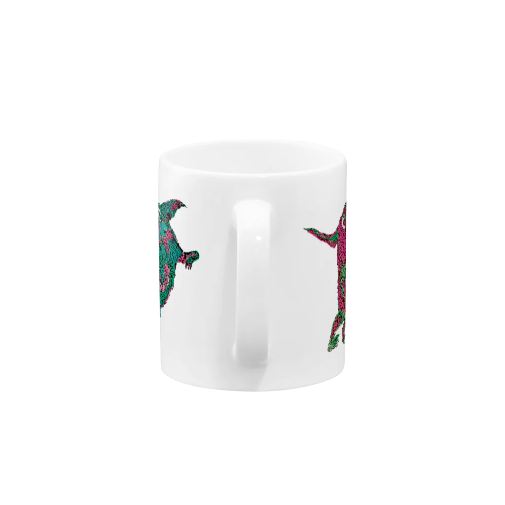 ｙ城の彩色 Mug :handle