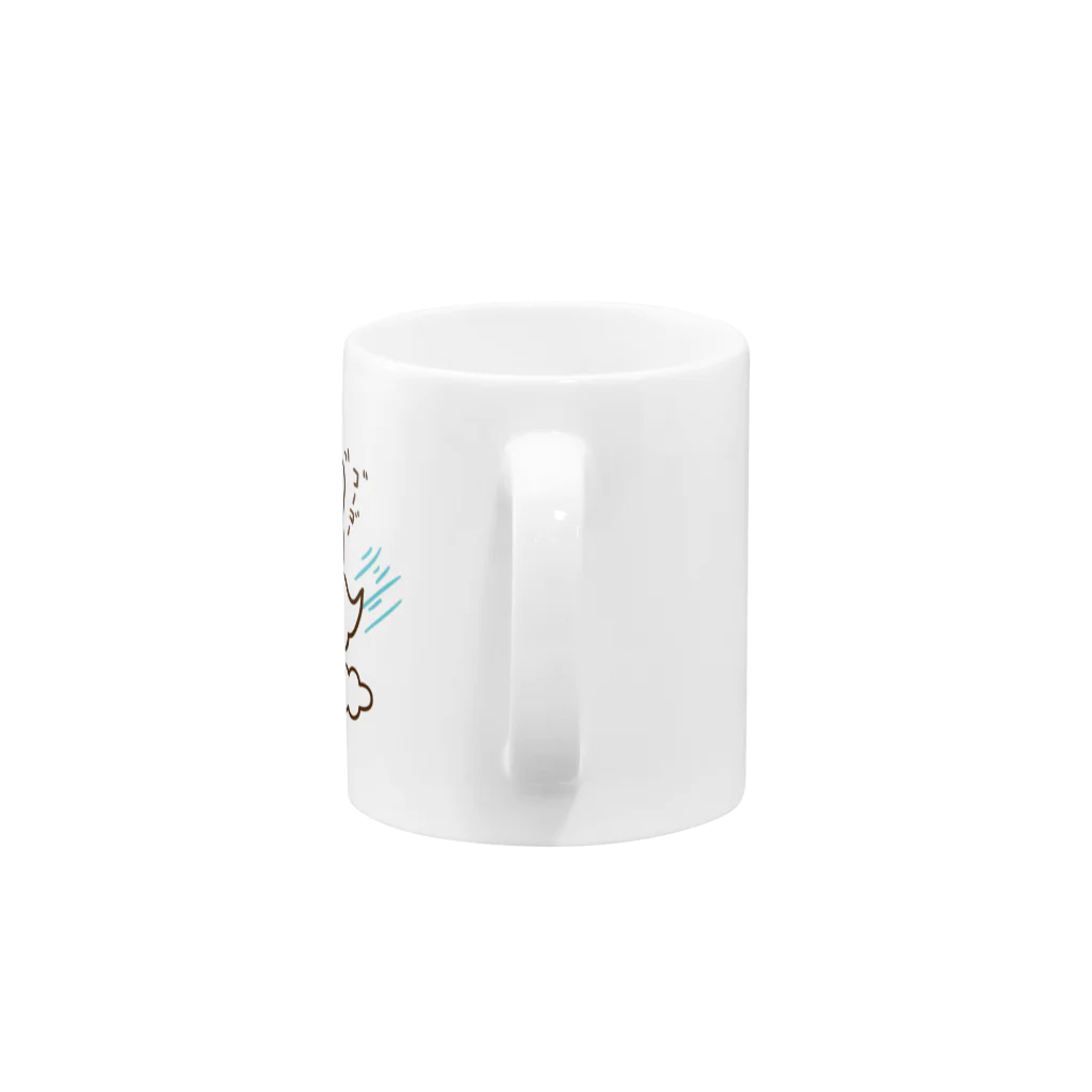 MIMIの盆ちゃんとポッピ、お空をドライブするの巻 Mug :handle