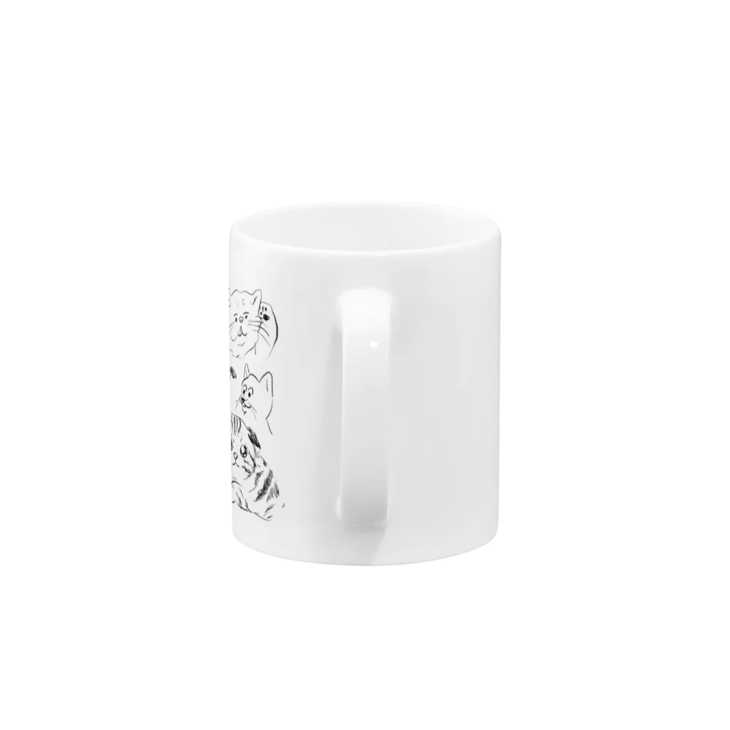 GEEKS COUNTER ATTACKのc a t s Mug :handle