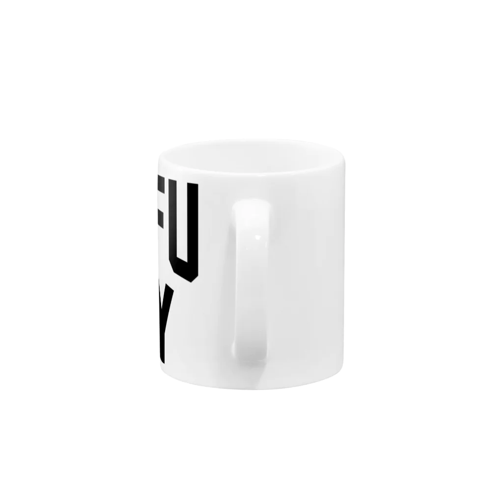 JIMOTO Wear Local Japanの調布市 CHOFU CITY Mug :handle