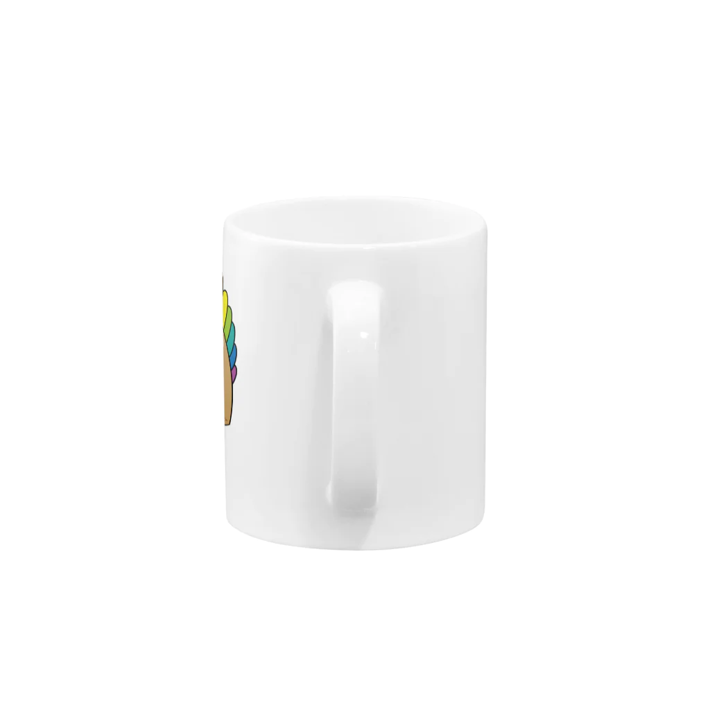 カフェ レフアのイカイカくん Mug :handle