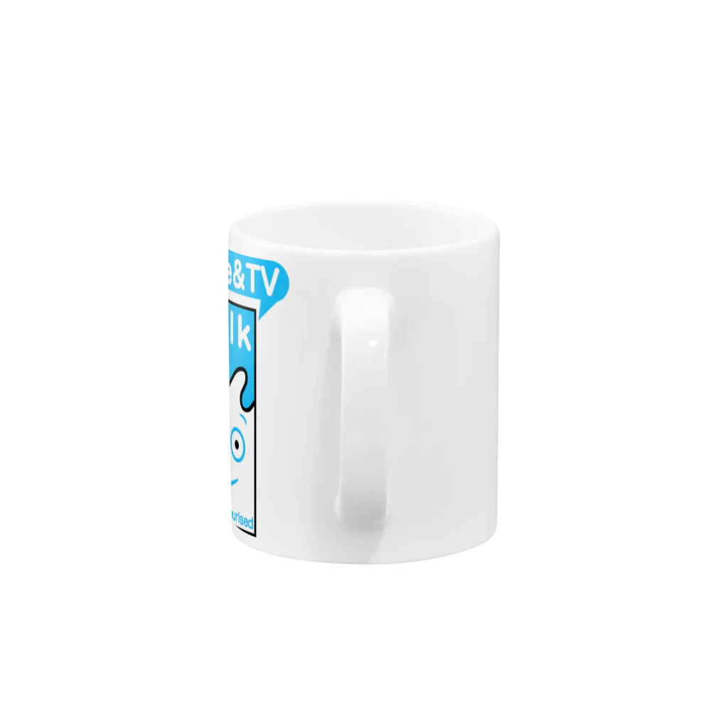 DRIPPEDのCoffee & TV / コーヒー ＆ TV Mug :handle