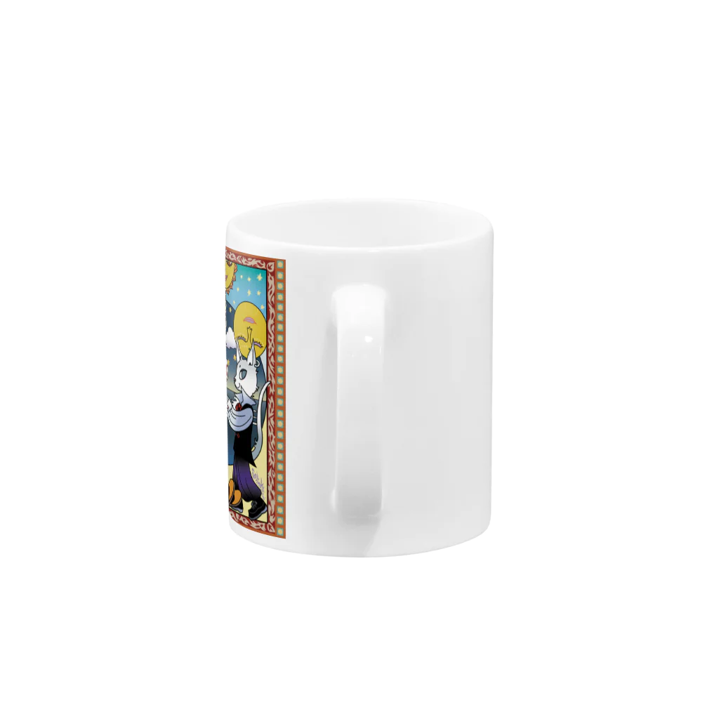 紅蓮燭堂の紅蓮燭堂３周年グッズ Mug :handle