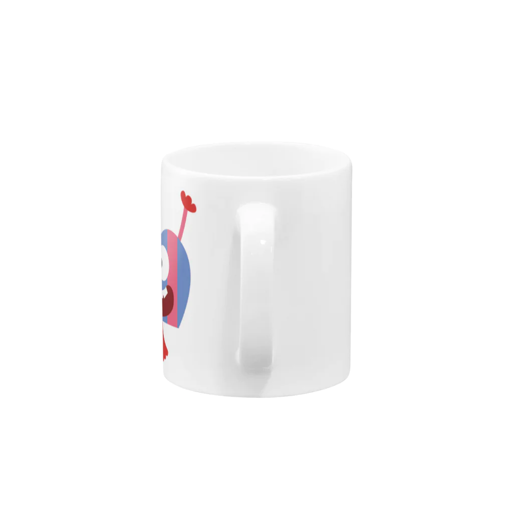 福来笑店のMONSTERS Mug :handle