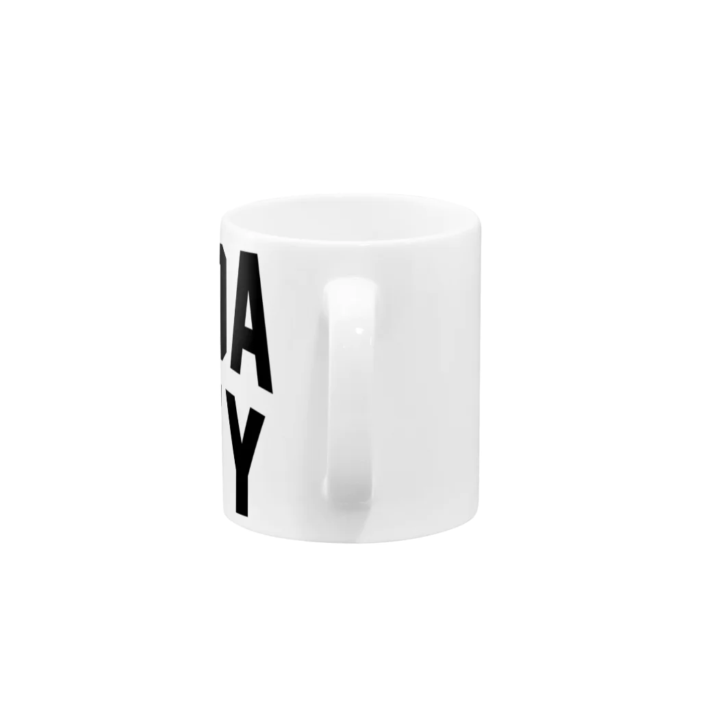 JIMOTOE Wear Local Japanの上田市 UEDA CITY Mug :handle