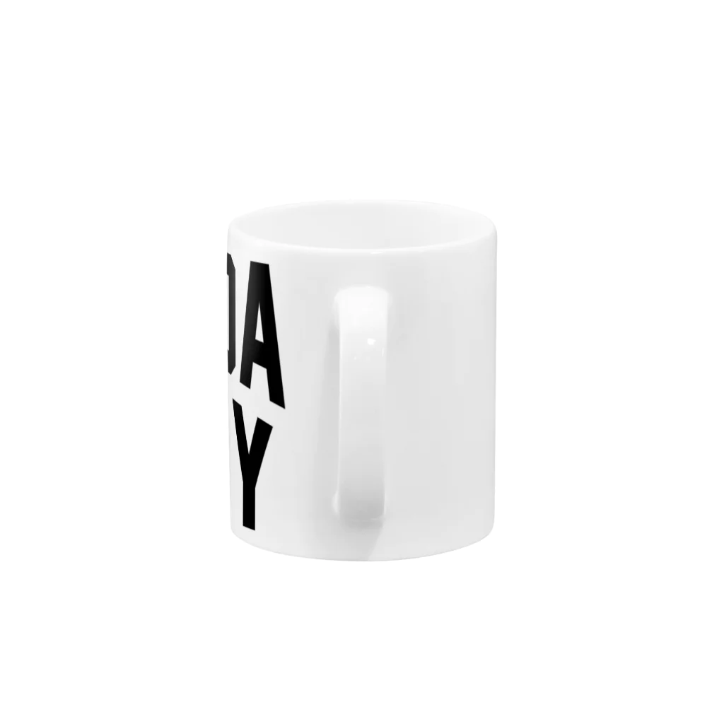 JIMOTOE Wear Local Japanの野田市 NODA CITY Mug :handle