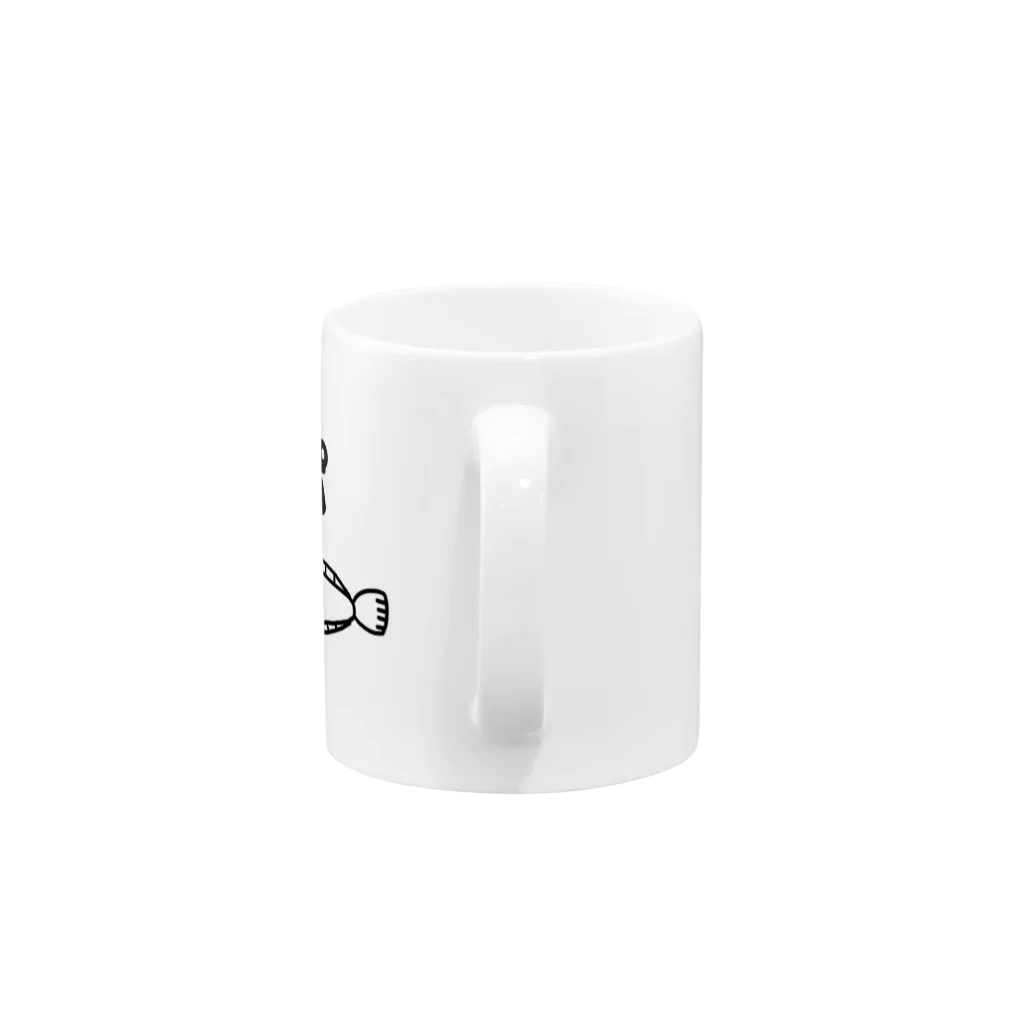 ねこねこうおのギンポくん Mug :handle