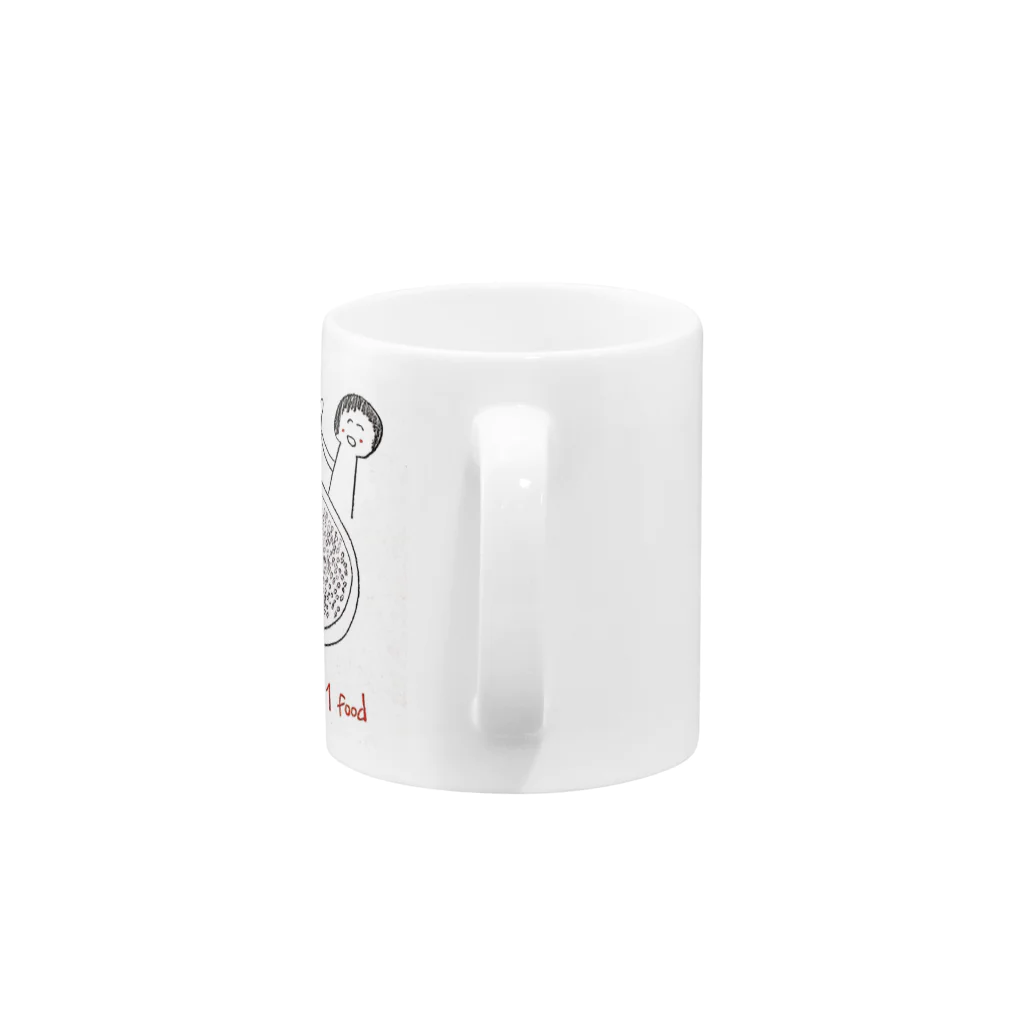 就労継続支援B型事業所ブレンドのカレー Mug :handle