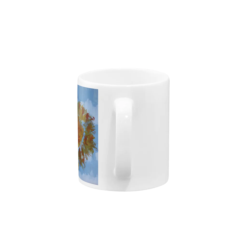 Universe🪐の太陽 Mug :handle