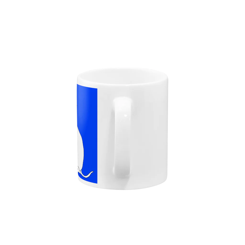 はさみやの帽グレ Mug :handle