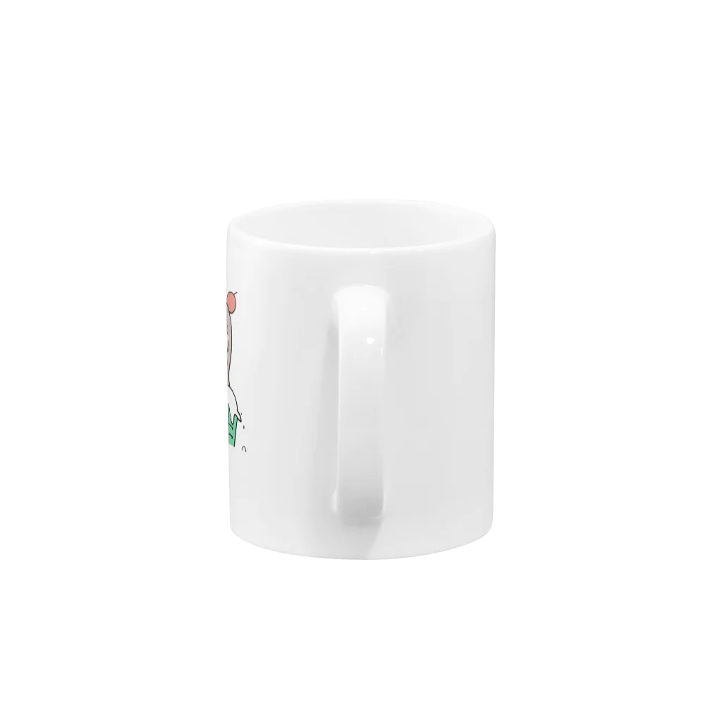 ポケットにケチャップのメロンソーダガノミタイナ Mug :handle