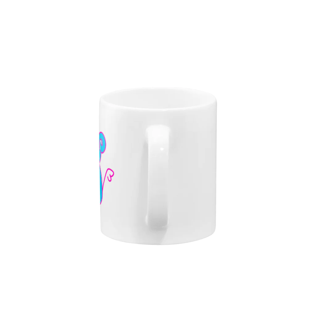 made in romanceのねっずくん Mug :handle