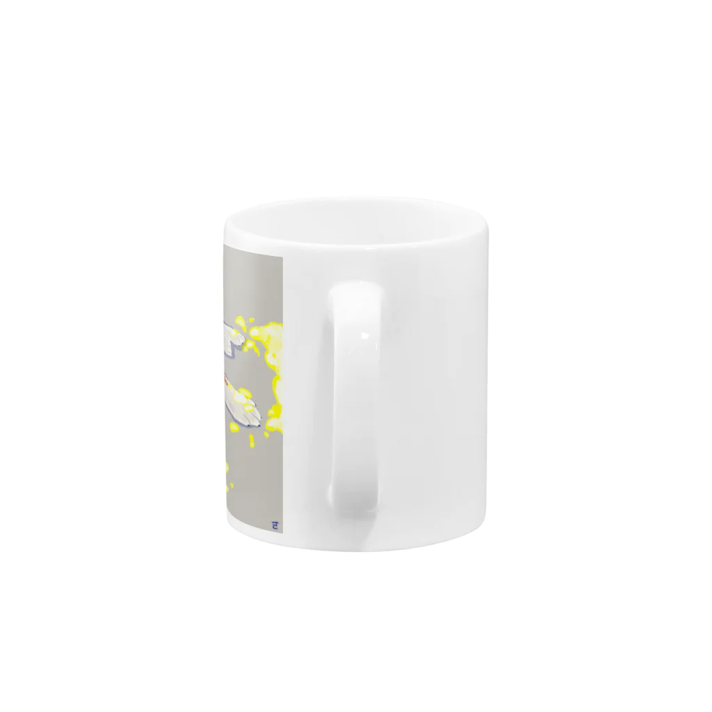 里 (sato)の木漏れ日 Mug :handle