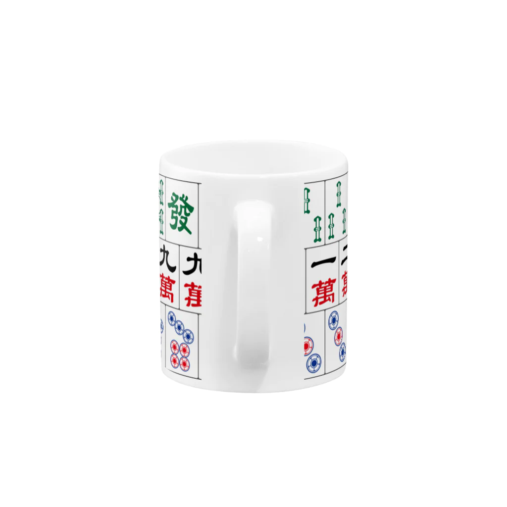 きなこ屋の麻雀マグ Mug :handle