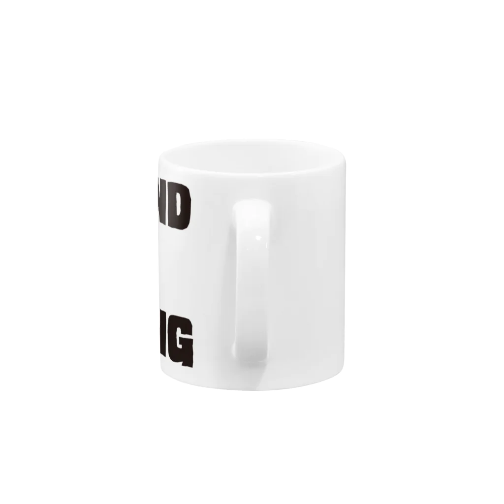 Ridiy creative designのTHE END IS COMING Mug :handle