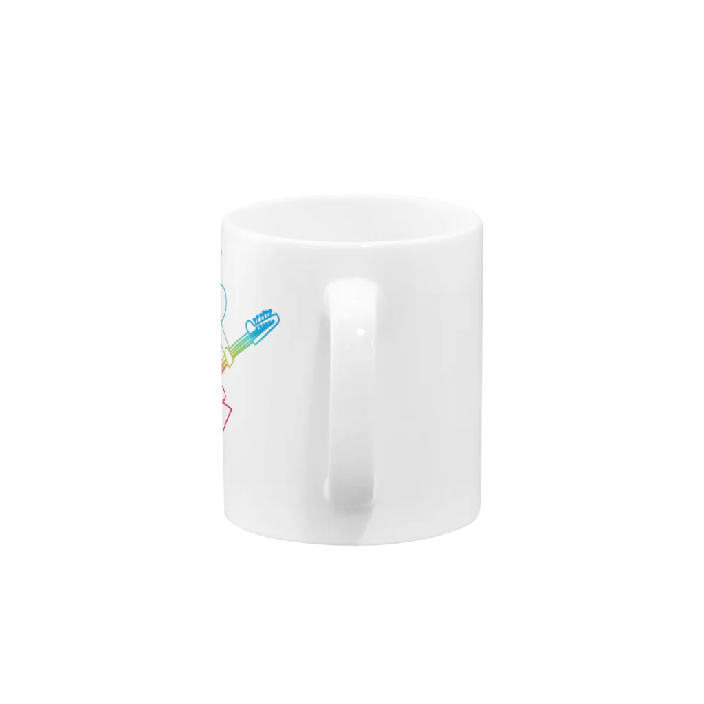 ペルル舎のGAINENちゃん Mug :handle