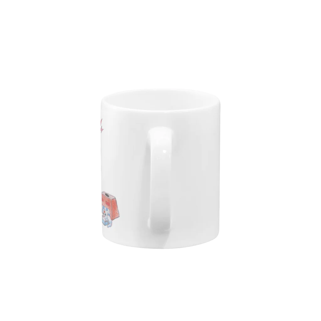 サイクのいけいけ Mug :handle