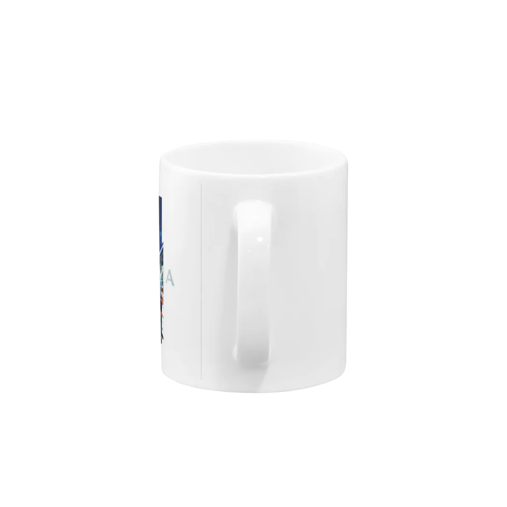 KŌYAMAのKOYAMA-NIHILISM Mug :handle