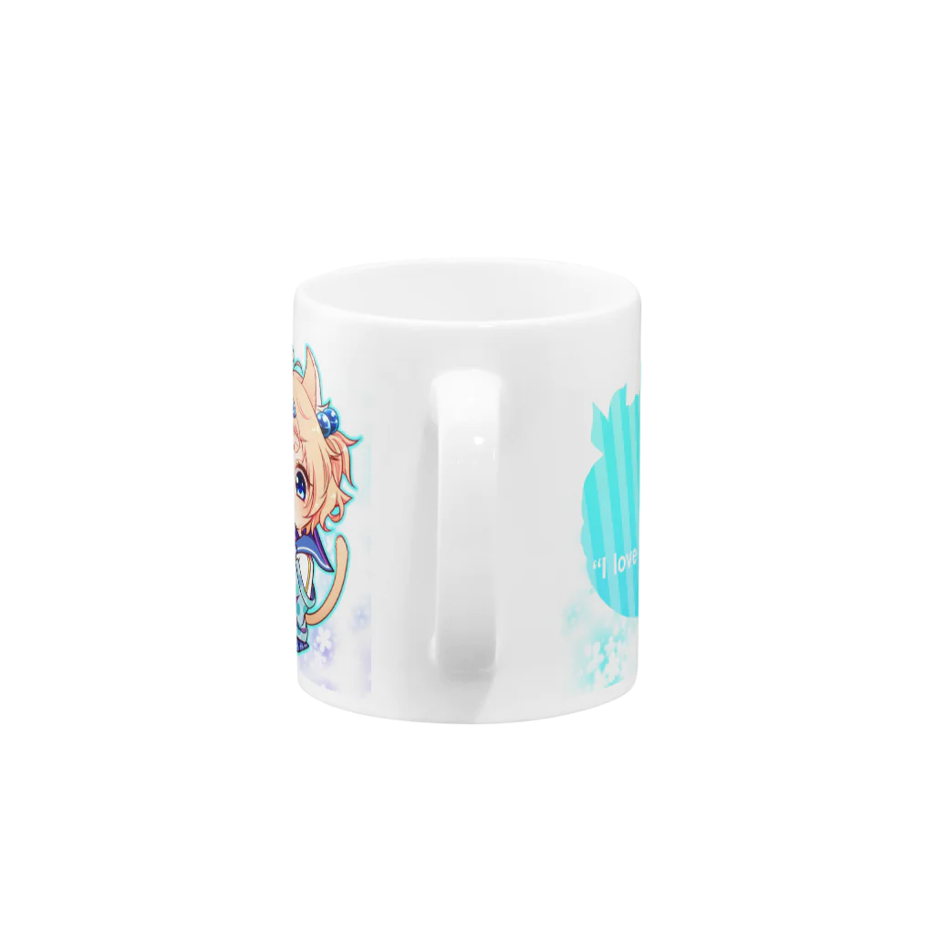 花色草原のお菓子タイム2 Mug :handle