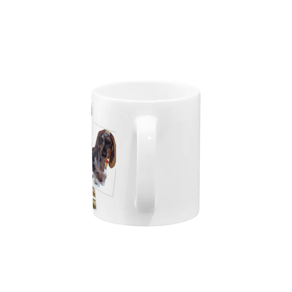 マンマチャオ　大東ショッピングプラザピア店の可愛い愛犬 Mug :handle