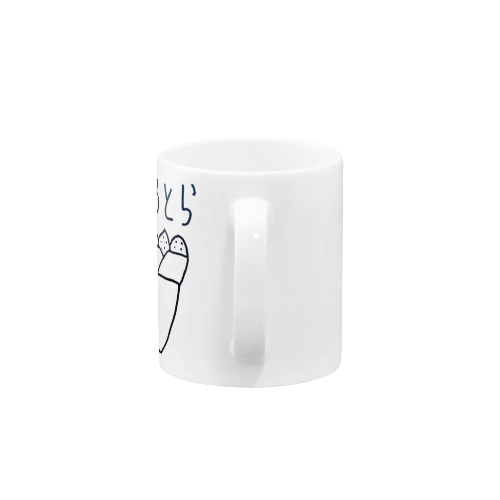 marutruckのまるとら Mug :handle