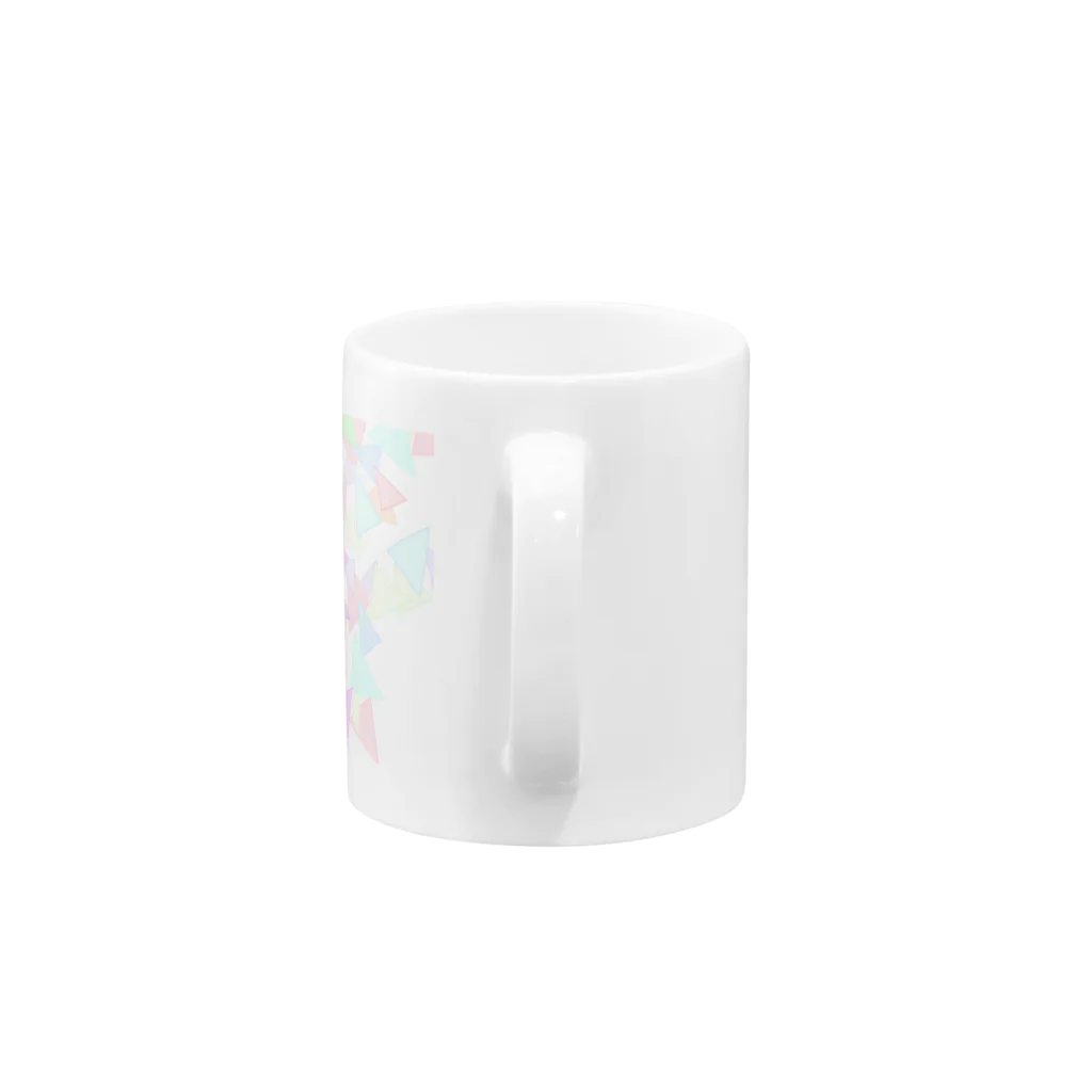 usanya0のがむしゃら Mug :handle