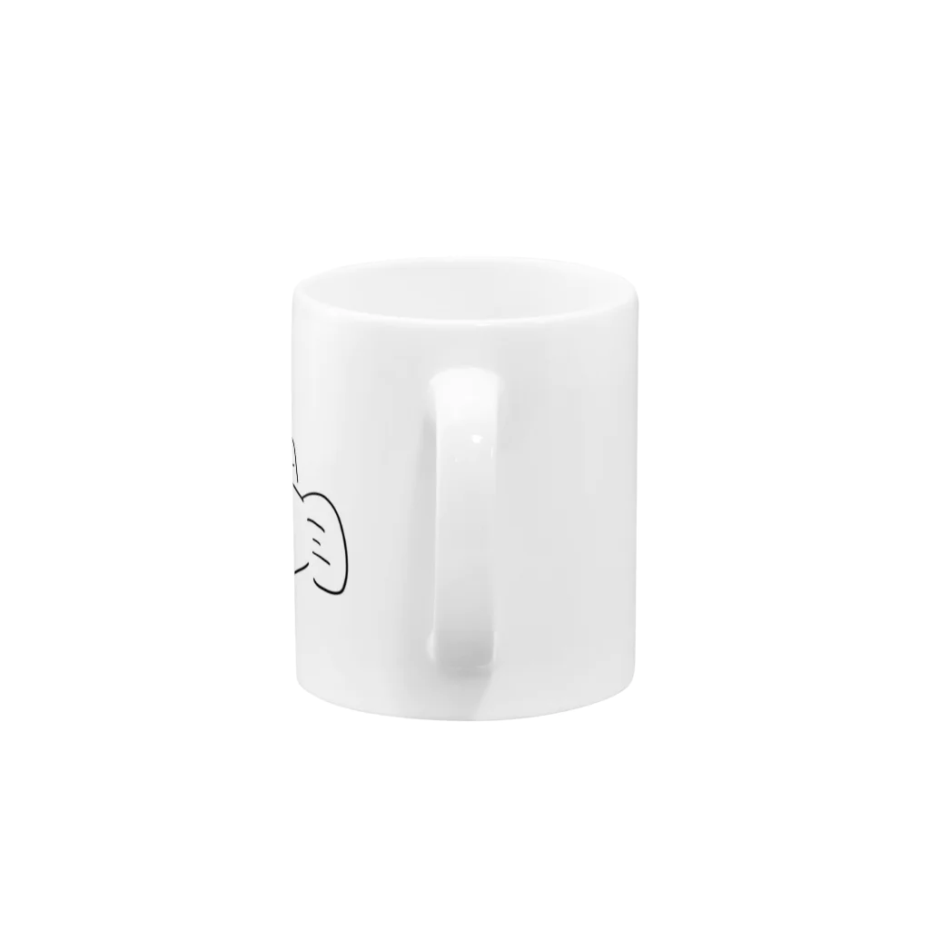 nanigasi_sanのSAKANA Mug :handle