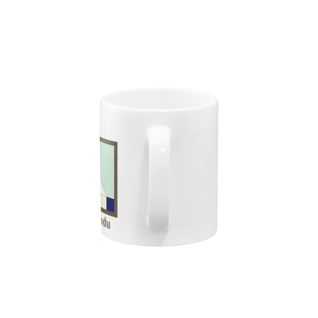 DetenduのSquare2 Mug :handle