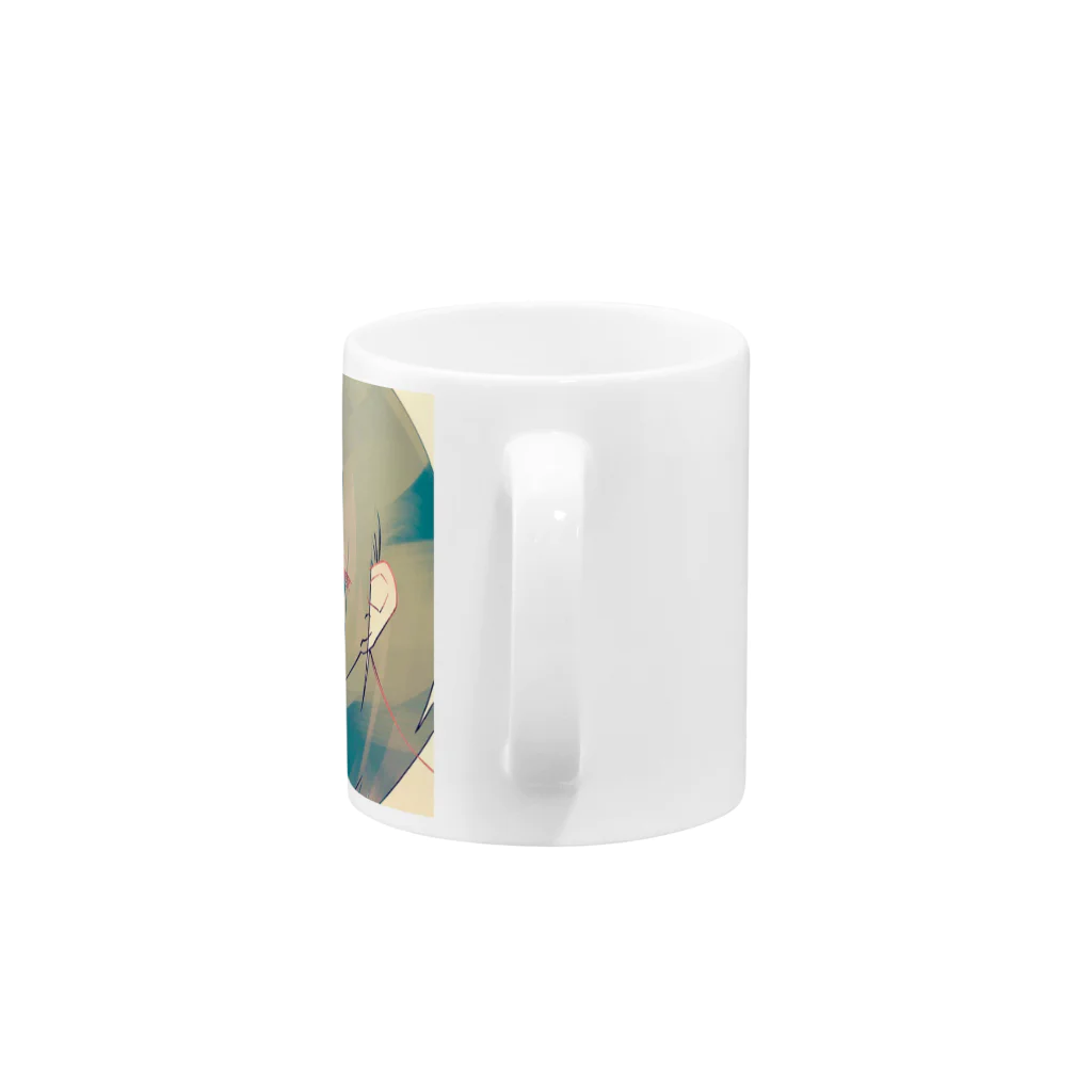 あきらのの海の目の女の子 Mug :handle