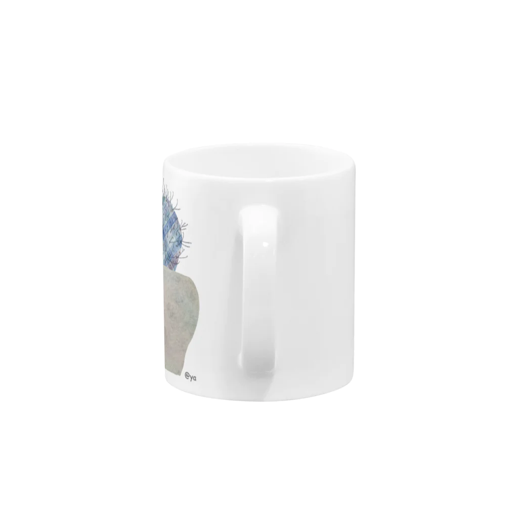 gugumorimoriのストロンボカクタス菊水 Mug :handle